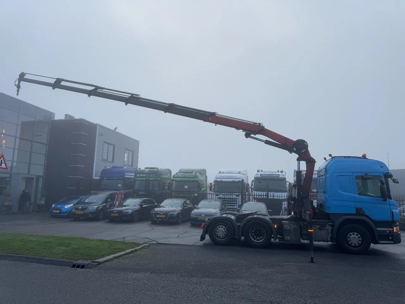 Scania P450 6X2 - EURO 6 + HMF 2620-K5 + REMOTE + LIFT AXLE - شاحنة كرين: صورة 3 Scania P450 6X2 - EURO 6 + HMF 2620-K5 + REMOTE + LIFT AXLE - شاحنة كرين: صورة 3
