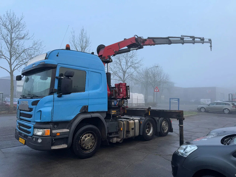 Scania P450 6X2 - EURO 6 + HMF 2620-K5 + REMOTE + LIFT AXLE - وحدة جر: صورة 2 Scania P450 6X2 - EURO 6 + HMF 2620-K5 + REMOTE + LIFT AXLE - وحدة جر: صورة 2