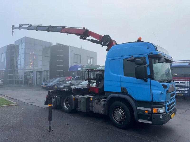 Scania P450 6X2 - EURO 6 + HMF 2620-K5 + REMOTE + LIFT AXLE - وحدة جر: صورة 1 Scania P450 6X2 - EURO 6 + HMF 2620-K5 + REMOTE + LIFT AXLE - وحدة جر: صورة 1