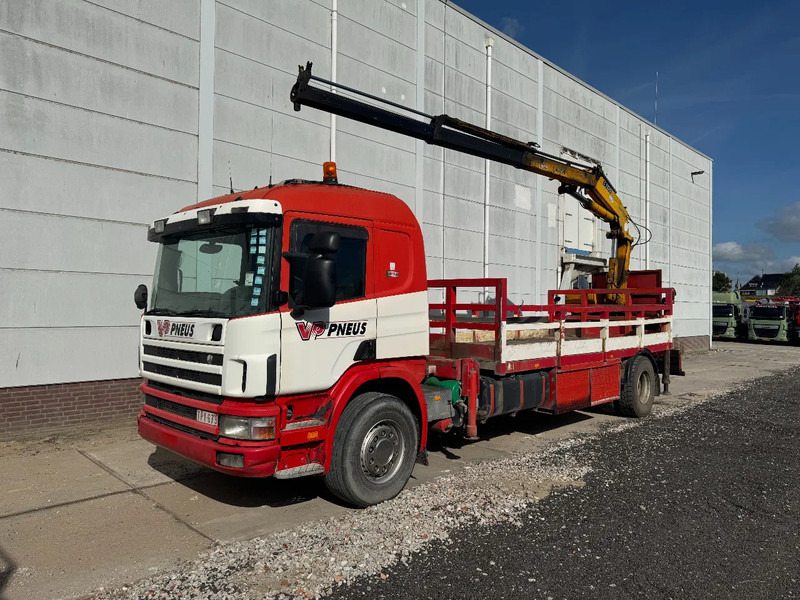 Scania P94-310 4X2 EURO 2 COPMA 1530 FULL STEEL - شاحنات مسطحة: صورة 1 Scania P94-310 4X2 EURO 2 COPMA 1530 FULL STEEL - شاحنات مسطحة: صورة 1