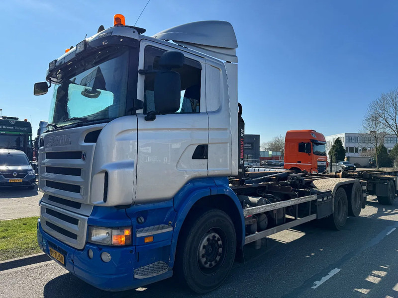 Scania R400 6X2 - EURO 5 + MULTILIFT HOOK + LIFTING AXLE - شاحنة ذات خطاف: صورة 1 Scania R400 6X2 - EURO 5 + MULTILIFT HOOK + LIFTING AXLE - شاحنة ذات خطاف: صورة 1