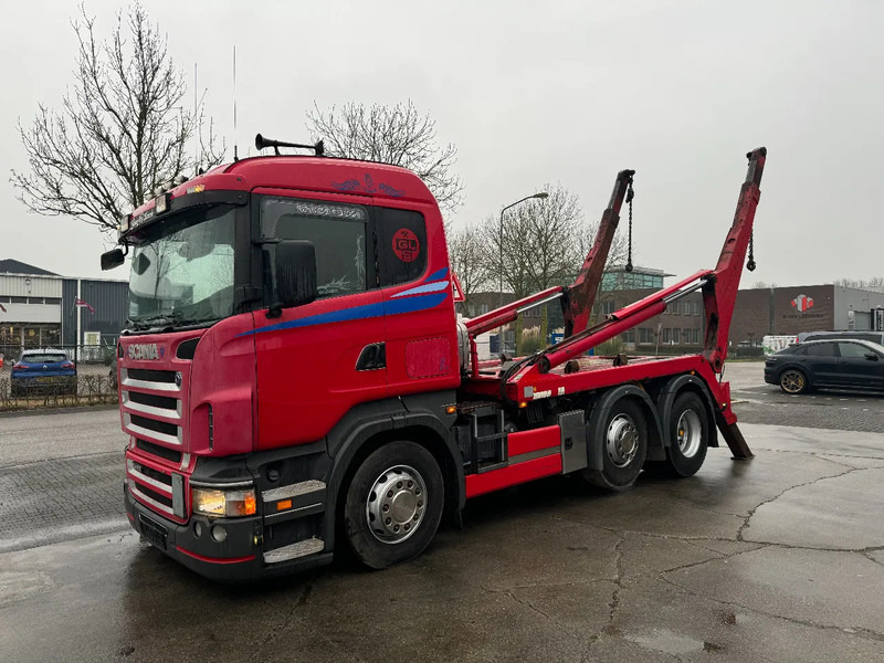Scania R420 6X2 MULTILIFT SLT 180 - شاحنة نقل المخلفات: صورة 1 Scania R420 6X2 MULTILIFT SLT 180 - شاحنة نقل المخلفات: صورة 1