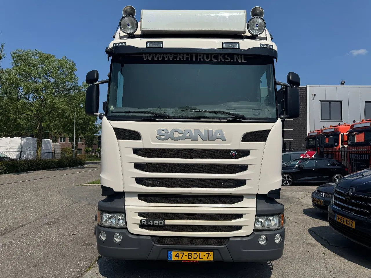 Scania R450 6X2 - EURO 6 + PALFINGER PK 32002-SH + REMO - شاحنة ذات خطاف, شاحنة كرين: صورة 2 Scania R450 6X2 - EURO 6 + PALFINGER PK 32002-SH + REMO - شاحنة ذات خطاف, شاحنة كرين: صورة 2