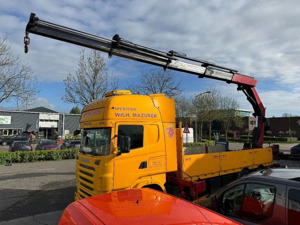 Scania R500 V8 6X2 EURO 5 + HIAB 377EP-4XS + REMOTE CON - شاحنة كرين, شاحنات مسطحة: صورة 5 Scania R500 V8 6X2 EURO 5 + HIAB 377EP-4XS + REMOTE CON - شاحنة كرين, شاحنات مسطحة: صورة 5
