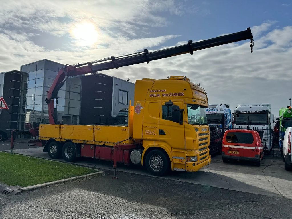 Scania R500 V8 6X2 EURO 5 + HIAB 377EP-4XS + REMOTE CON - شاحنات مسطحة, شاحنة كرين: صورة 2 Scania R500 V8 6X2 EURO 5 + HIAB 377EP-4XS + REMOTE CON - شاحنات مسطحة, شاحنة كرين: صورة 2