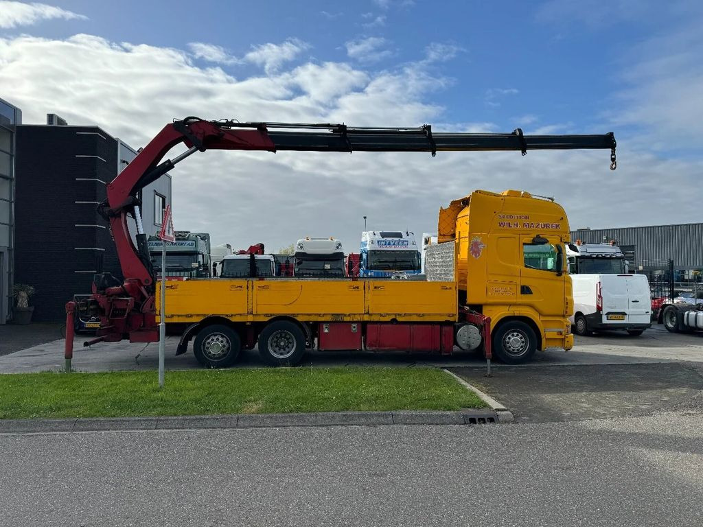 Scania R500 V8 6X2 EURO 5 + HIAB 377EP-4XS + REMOTE CON - شاحنات مسطحة, شاحنة كرين: صورة 1 Scania R500 V8 6X2 EURO 5 + HIAB 377EP-4XS + REMOTE CON - شاحنات مسطحة, شاحنة كرين: صورة 1