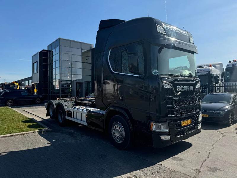 شاحنة ذات خطاف Scania R580 V8 6X2 VDL HOOK 20T RETARDER EURO 6 2 UNITS: صورة 14