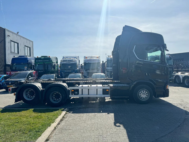 شاحنة ذات خطاف Scania R580 V8 6X2 VDL HOOK 20T RETARDER EURO 6 2 UNITS: صورة 16