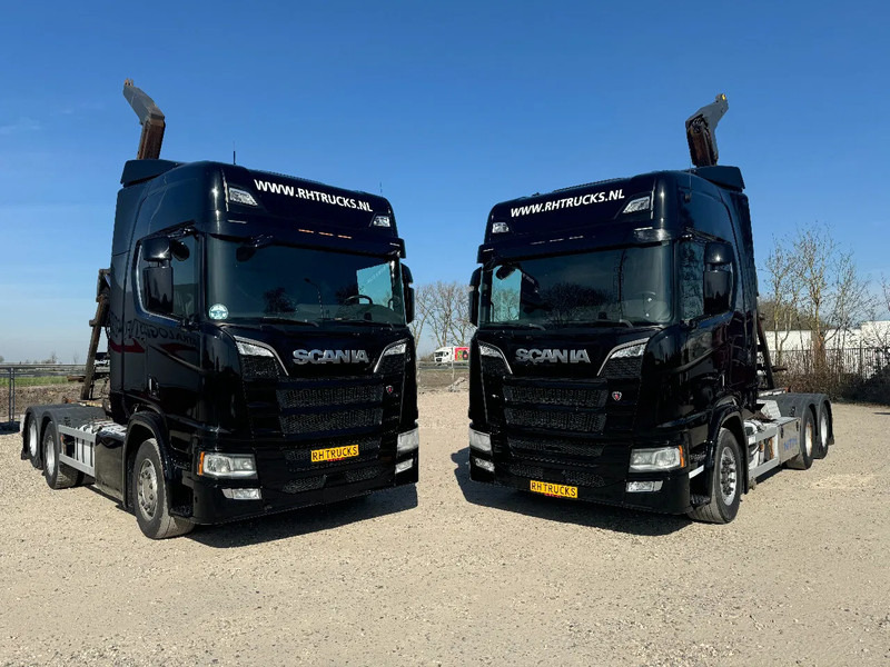 Scania R580 V8 6X2 VDL HOOK 20T RETARDER EURO 6 2 UNITS - شاحنة ذات خطاف: صورة 1 Scania R580 V8 6X2 VDL HOOK 20T RETARDER EURO 6 2 UNITS - شاحنة ذات خطاف: صورة 1