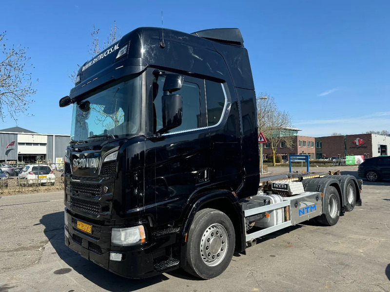 شاحنة ذات خطاف Scania R580 V8 6X2 VDL HOOK 20T RETARDER EURO 6 2 UNITS: صورة 12