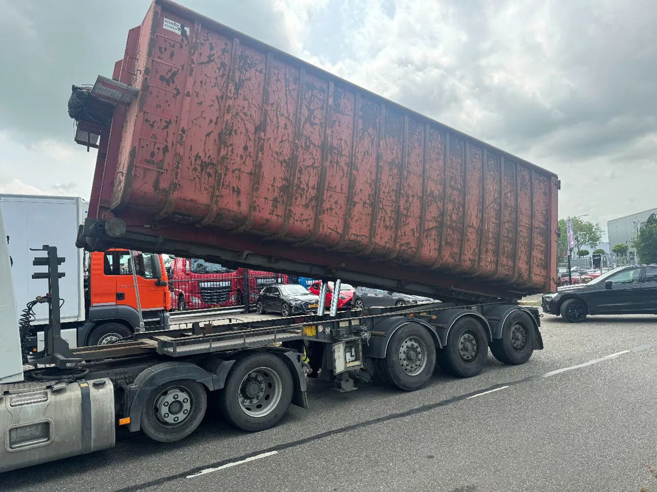 Vanhool CABLE + KIPPING SYSTEM PRICE WITHOUT CONTAINER - نصف مقطورة لنقل الحاويات: صورة 1 Vanhool CABLE + KIPPING SYSTEM PRICE WITHOUT CONTAINER - نصف مقطورة لنقل الحاويات: صورة 1