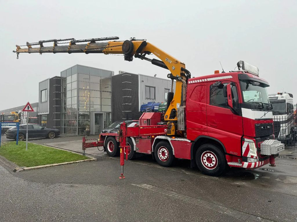 Volvo FH 500 8X4 - EURO 6 + HIAB 622 EP-6 HIPRO + REMO - شاحنة كرين, وحدة جر: صورة 2 Volvo FH 500 8X4 - EURO 6 + HIAB 622 EP-6 HIPRO + REMO - شاحنة كرين, وحدة جر: صورة 2