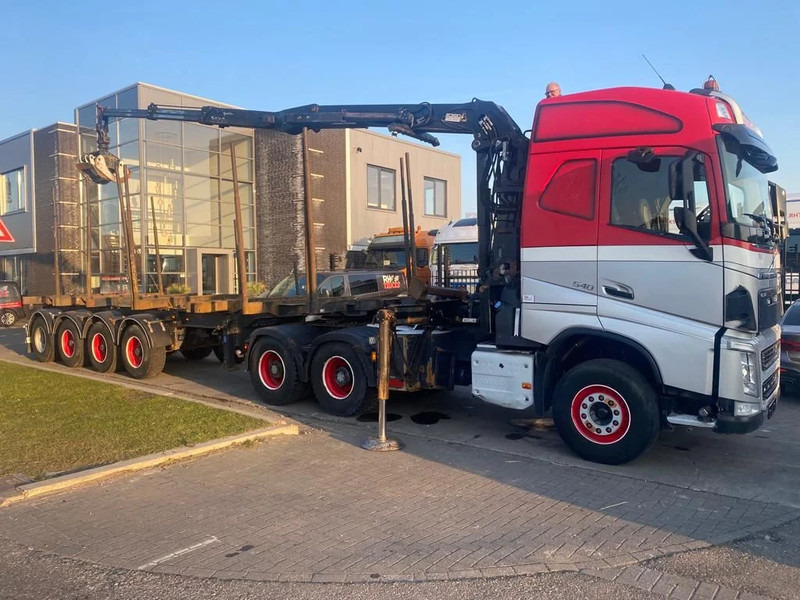 Volvo FH 540 6X4 EURO 6 + EPSILON S260Z96 + TRAILER 4 AXLE DOLL - شاحنة قطع الأشجار, شاحنة كرين: صورة 2 Volvo FH 540 6X4 EURO 6 + EPSILON S260Z96 + TRAILER 4 AXLE DOLL - شاحنة قطع الأشجار, شاحنة كرين: صورة 2