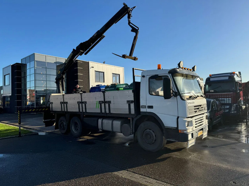 Volvo FM 12.340 6X2 - EURO 3 + PALFINGER PK15002 + LIFT/STEERING AXLE - شاحنات مسطحة, شاحنة كرين: صورة 3 Volvo FM 12.340 6X2 - EURO 3 + PALFINGER PK15002 + LIFT/STEERING AXLE - شاحنات مسطحة, شاحنة كرين: صورة 3