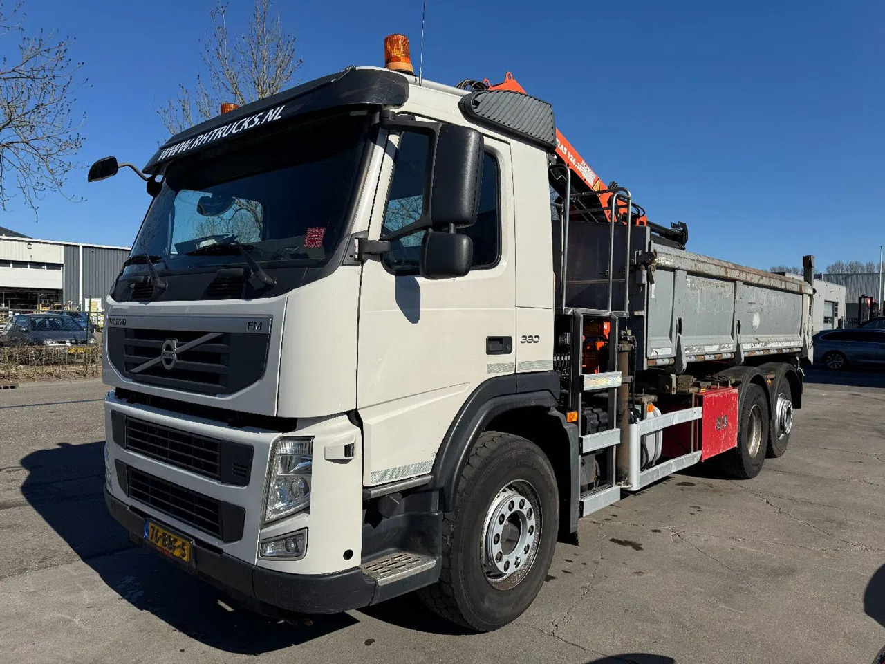 جديدة شاحنة قلاب, شاحنة كرين Volvo FM 330 6X2 - EURO 5 + ATLAS 126.3E A2 + REMOTE +: صورة 8