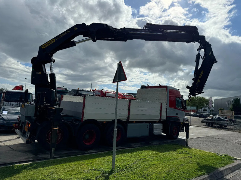 شاحنات مسطحة, شاحنة كرين Volvo FMX 460 8X4 PALFINGER PK53002 + FLY JIP AN REMOTE CONTROLE, LAST AXEL STEERING: صورة 9