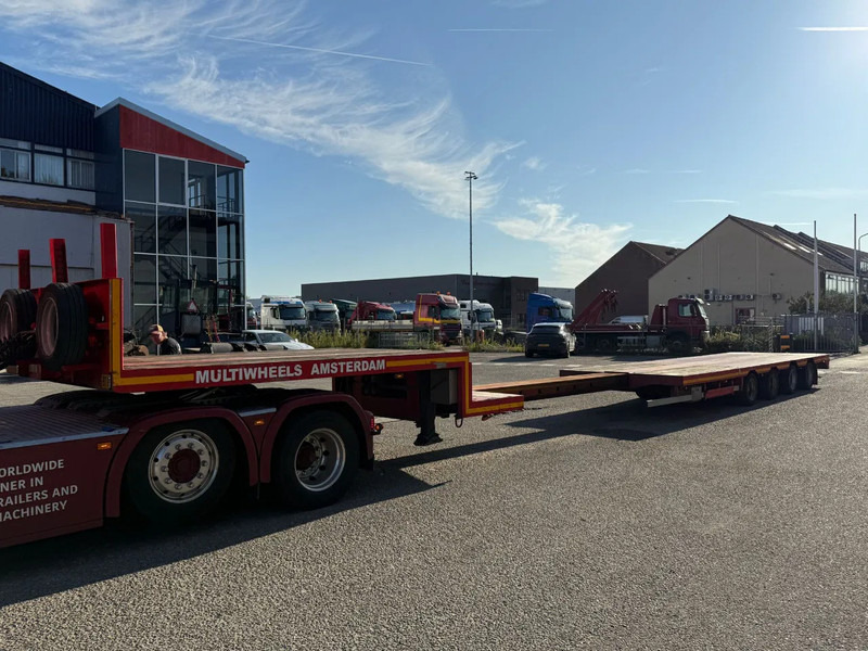 Zwalve 6,5 M EXTENDABLE, 2 AXLE STEERING - عربة منخفضة مسطحة نصف مقطورة: صورة 1 Zwalve 6,5 M EXTENDABLE, 2 AXLE STEERING - عربة منخفضة مسطحة نصف مقطورة: صورة 1