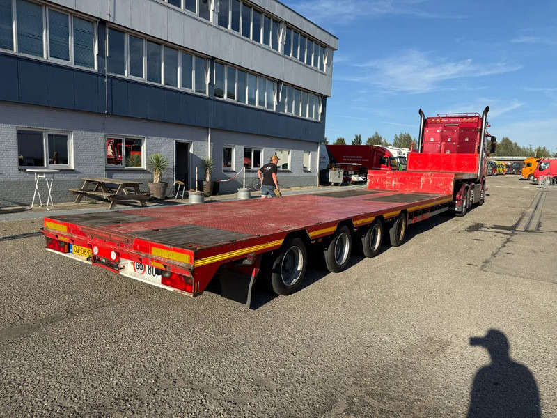 Zwalve 6,5 M EXTENDABLE, 2 AXLE STEERING - عربة منخفضة مسطحة نصف مقطورة: صورة 5 Zwalve 6,5 M EXTENDABLE, 2 AXLE STEERING - عربة منخفضة مسطحة نصف مقطورة: صورة 5