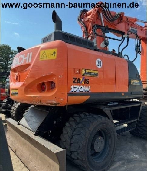 Hitachi ZX 170 W-6 - حفارة دولاب: صورة 5 Hitachi ZX 170 W-6 - حفارة دولاب: صورة 5