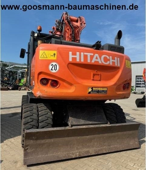 Hitachi ZX 170 W-6 - حفارة دولاب: صورة 4 Hitachi ZX 170 W-6 - حفارة دولاب: صورة 4