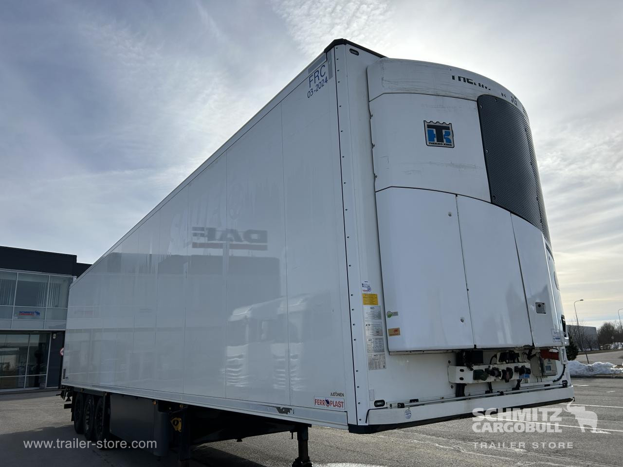 نصف مقطورة متساوي الحرارة SCHMITZ Reefer Multitemp Double deck Taillift: صورة 1