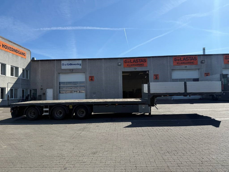 Brdr Platz 3-axle Stepdeck/Tiefbettauflieger/Nedby - عربة منخفضة مسطحة نصف مقطورة: صورة 2 Brdr Platz 3-axle Stepdeck/Tiefbettauflieger/Nedby - عربة منخفضة مسطحة نصف مقطورة: صورة 2