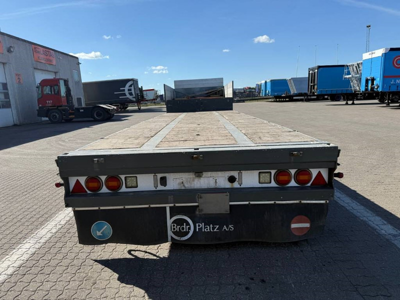 Brdr Platz 3-axle Stepdeck/Tiefbettauflieger/Nedby - عربة منخفضة مسطحة نصف مقطورة: صورة 4 Brdr Platz 3-axle Stepdeck/Tiefbettauflieger/Nedby - عربة منخفضة مسطحة نصف مقطورة: صورة 4