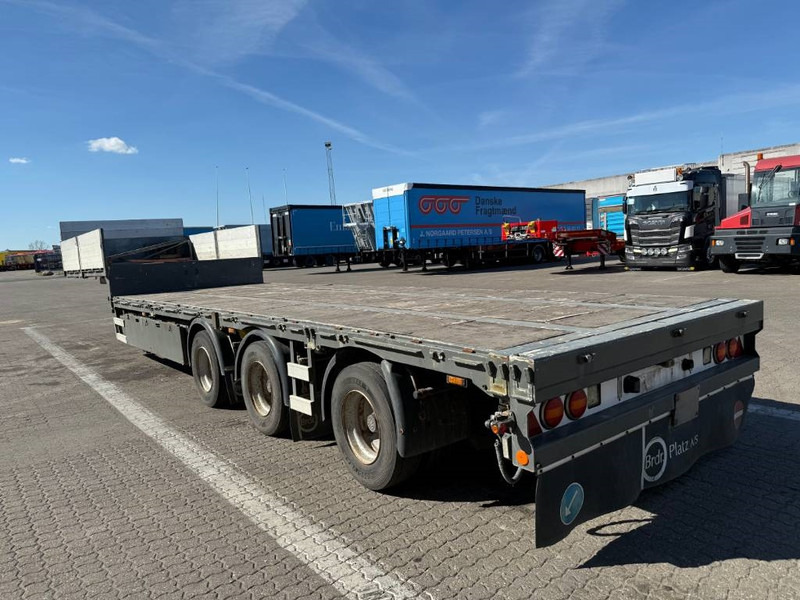 Brdr Platz 3-axle Stepdeck/Tiefbettauflieger/Nedby - عربة منخفضة مسطحة نصف مقطورة: صورة 5 Brdr Platz 3-axle Stepdeck/Tiefbettauflieger/Nedby - عربة منخفضة مسطحة نصف مقطورة: صورة 5
