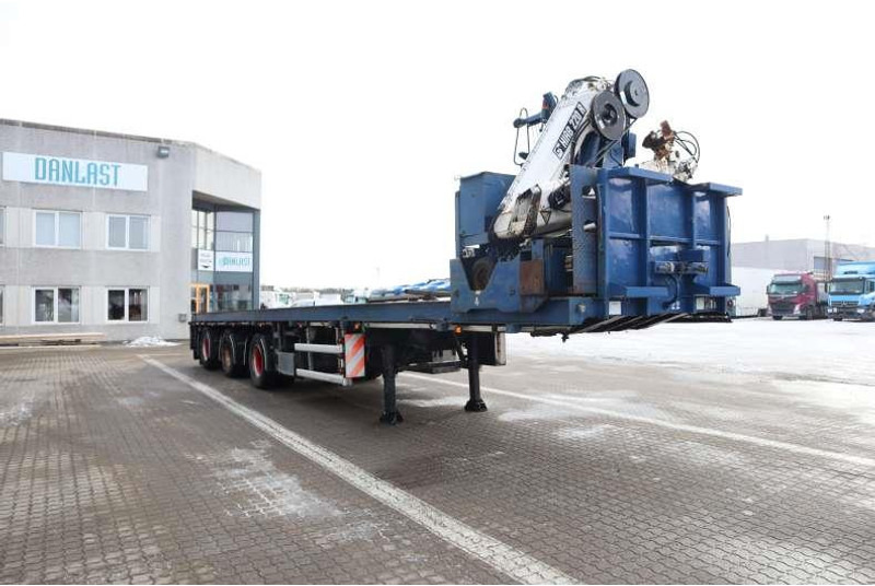 Floor Udtrækkelig - نصف مقطورة مسطحة: صورة 2 Floor Udtrækkelig - نصف مقطورة مسطحة: صورة 2