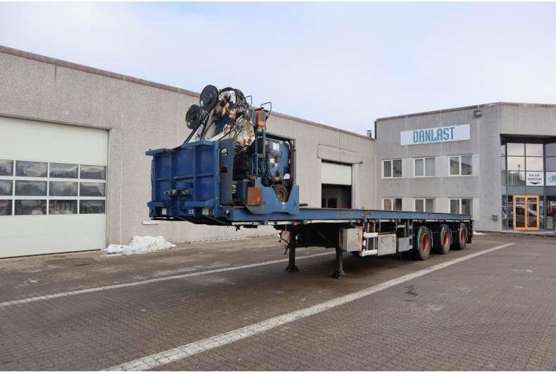 Floor Udtrækkelig - نصف مقطورة مسطحة: صورة 1 Floor Udtrækkelig - نصف مقطورة مسطحة: صورة 1