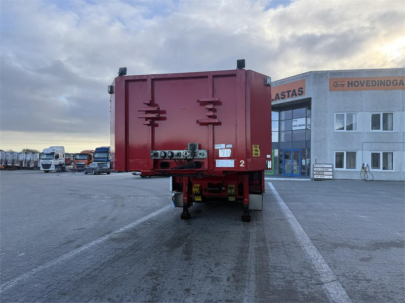 عربة منخفضة مسطحة نصف مقطورة KLC Trailer Udtrækkelig: صورة 9