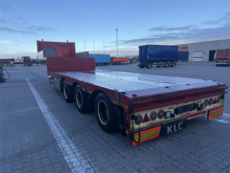 عربة منخفضة مسطحة نصف مقطورة KLC Trailer Udtrækkelig: صورة 7