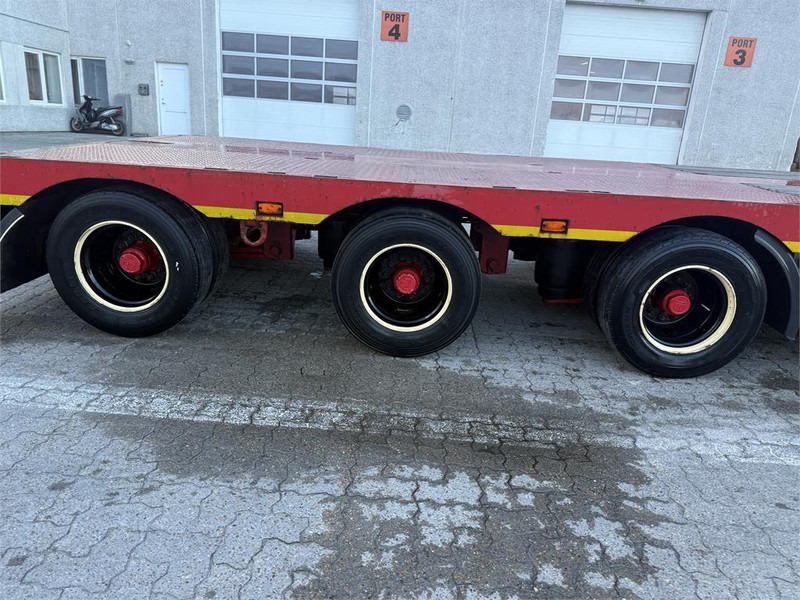 عربة منخفضة مسطحة نصف مقطورة KLC Trailer Udtrækkelig: صورة 11