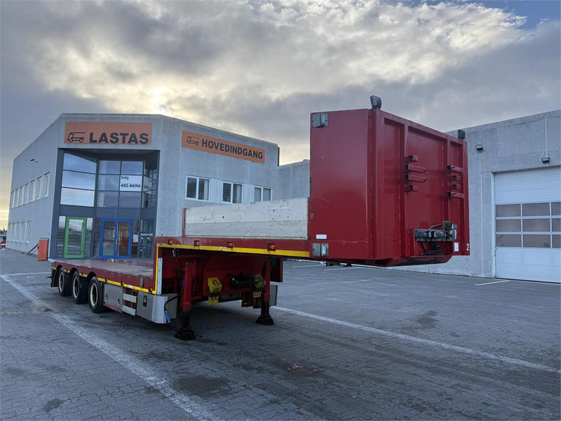 KLC Trailer Udtrækkelig - عربة منخفضة مسطحة نصف مقطورة: صورة 2 KLC Trailer Udtrækkelig - عربة منخفضة مسطحة نصف مقطورة: صورة 2