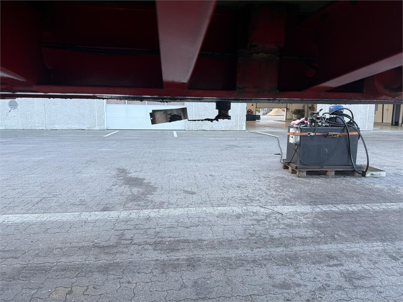 عربة منخفضة مسطحة نصف مقطورة KLC Trailer Udtrækkelig: صورة 10