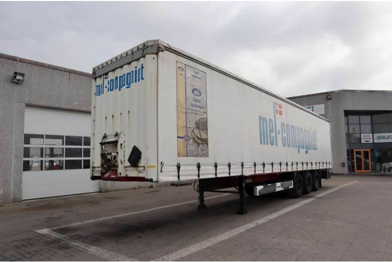 Krone 34 pl. Curtainsider/Planenauflieger/Gardintrailer - نصف مقطورة ستارة: صورة 1 Krone 34 pl. Curtainsider/Planenauflieger/Gardintrailer - نصف مقطورة ستارة: صورة 1