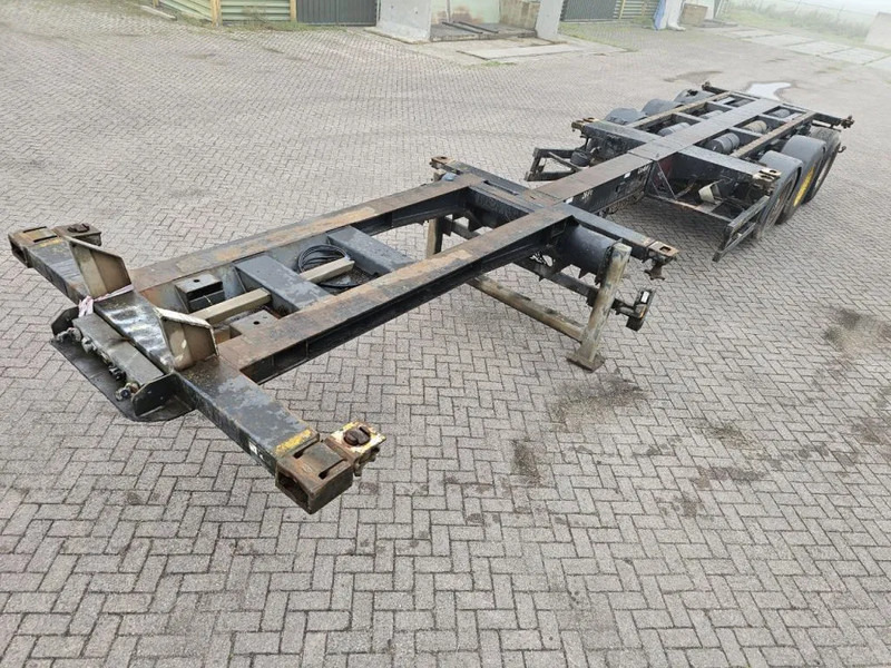 Broshuis MFCC Multi - Lifting axle - 2x20FT / 40FTHC / 45FTHC - نصف مقطورة لنقل الحاويات: صورة 1 Broshuis MFCC Multi - Lifting axle - 2x20FT / 40FTHC / 45FTHC - نصف مقطورة لنقل الحاويات: صورة 1