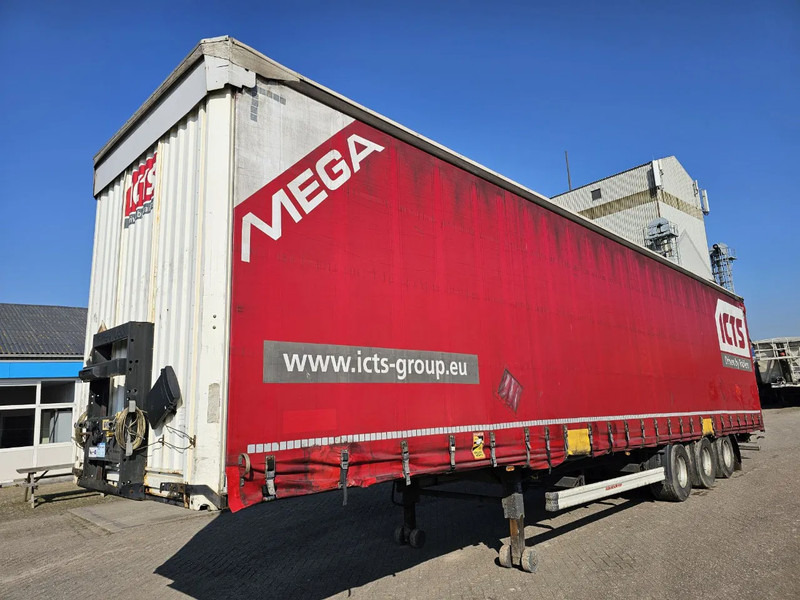Kässbohrer Huckepack Mega P400 - Full Ferry - نصف مقطورة ستارة: صورة 1 Kässbohrer Huckepack Mega P400 - Full Ferry - نصف مقطورة ستارة: صورة 1