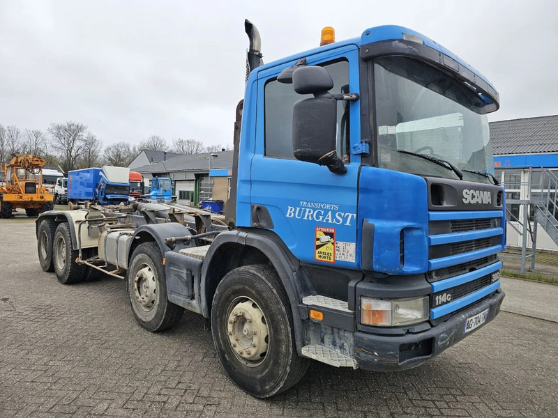 Scania 114c 380 - شاحنة ذات خطاف: صورة 3 Scania 114c 380 - شاحنة ذات خطاف: صورة 3