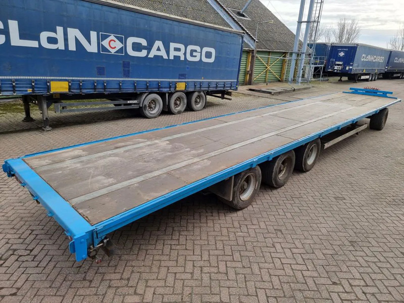 Van Hool 13.60 M LONG - 1 M HIGH - SUPER SINGLE TIRES - DRUM BRAKES - مقطورات مسطحة: صورة 4 Van Hool 13.60 M LONG - 1 M HIGH - SUPER SINGLE TIRES - DRUM BRAKES - مقطورات مسطحة: صورة 4