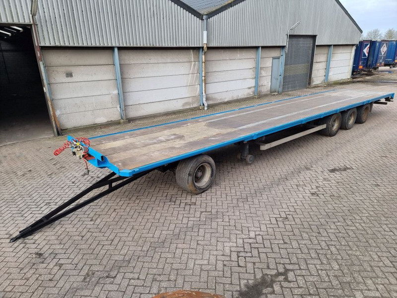 Van Hool 13.60 M LONG - 1 M HIGH - SUPER SINGLE TIRES - DRUM BRAKES - مقطورات مسطحة: صورة 1 Van Hool 13.60 M LONG - 1 M HIGH - SUPER SINGLE TIRES - DRUM BRAKES - مقطورات مسطحة: صورة 1