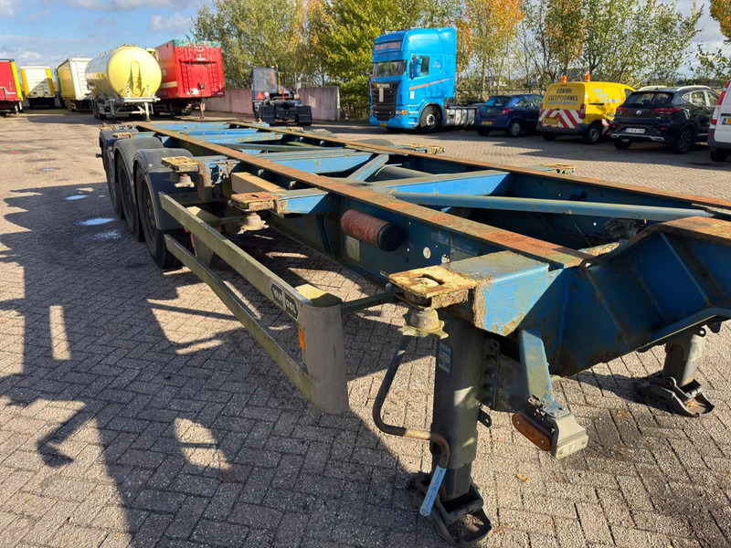 Van Hool 3B2018 - 45FT HC - 40FT HC - 2x 20FT HC - نصف مقطورة شاسيه: صورة 4 Van Hool 3B2018 - 45FT HC - 40FT HC - 2x 20FT HC - نصف مقطورة شاسيه: صورة 4