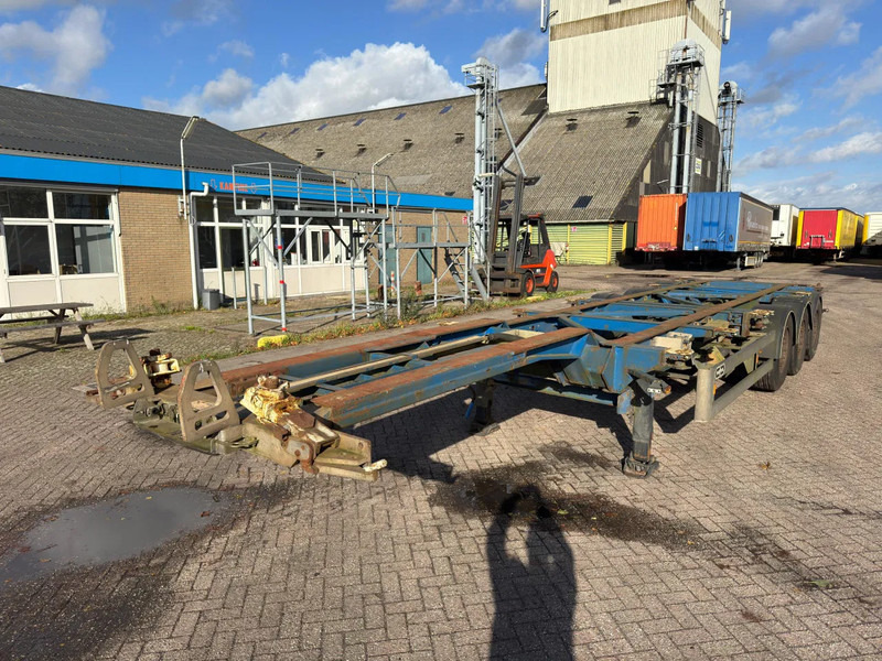 Van Hool 3B2018 - 45FT HC - 40FT HC - 2x 20FT HC - نصف مقطورة شاسيه: صورة 1 Van Hool 3B2018 - 45FT HC - 40FT HC - 2x 20FT HC - نصف مقطورة شاسيه: صورة 1