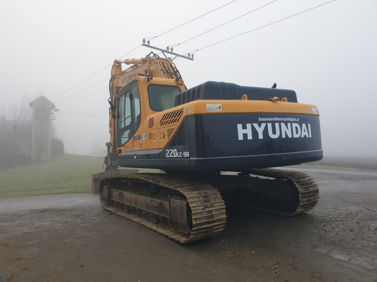 Hyundai R 220 LC-9A - حفار زحاف: صورة 5 Hyundai R 220 LC-9A - حفار زحاف: صورة 5