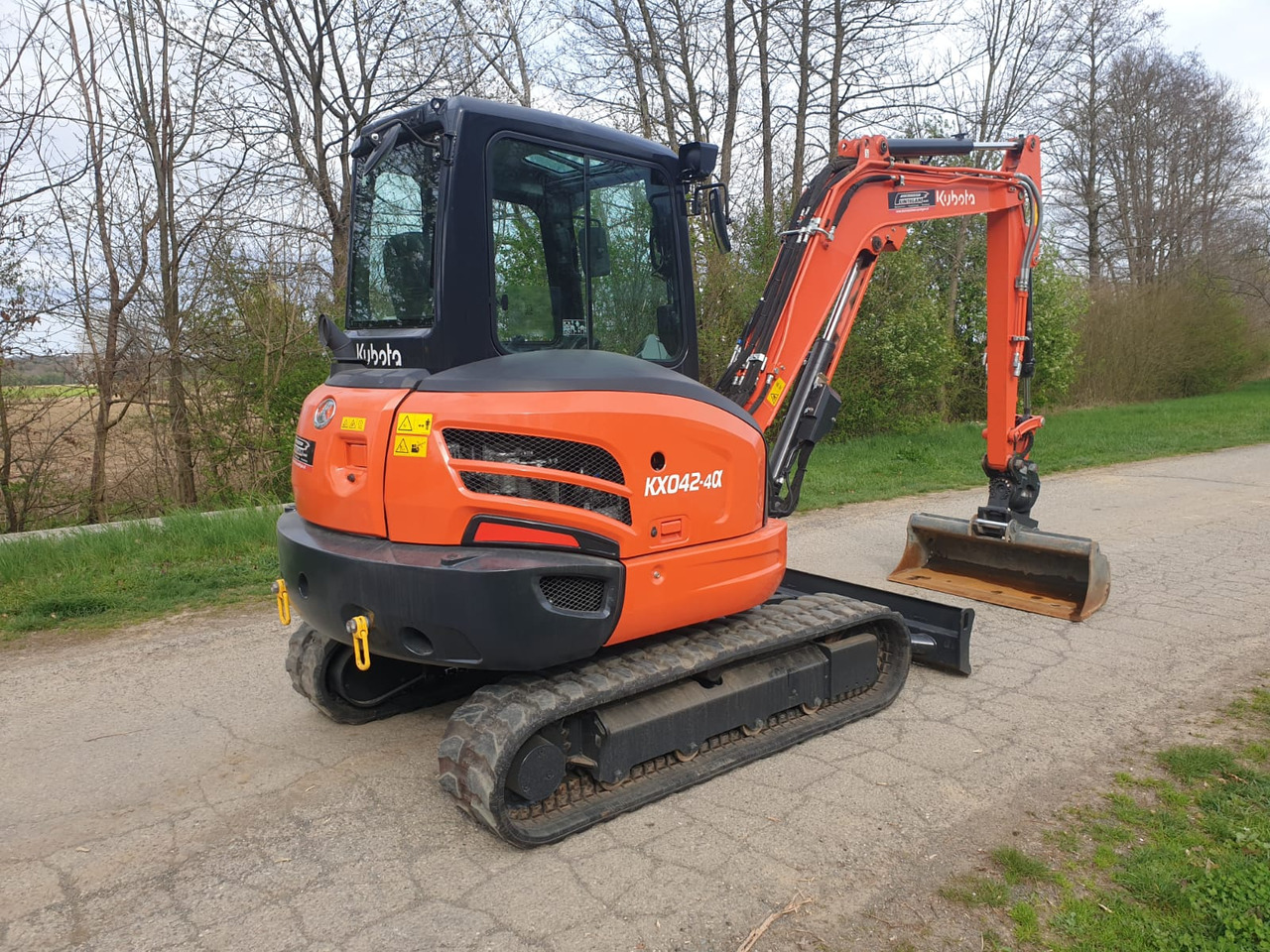 حفارة مُصَّغرة KUBOTA KX 042-4A: صورة 7
