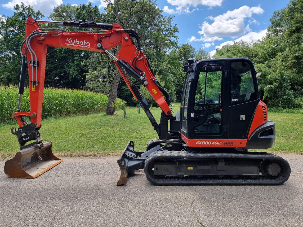 KUBOTA KX 080-4a2 - حفارة مُصَّغرة: صورة 1 KUBOTA KX 080-4a2 - حفارة مُصَّغرة: صورة 1