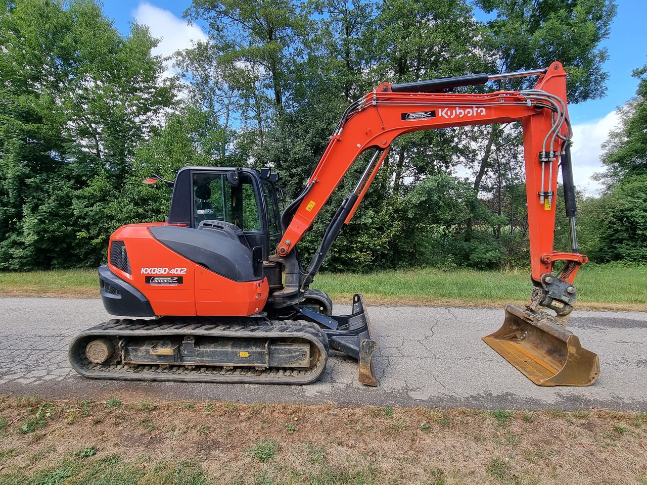 KUBOTA KX 080-4a2 - حفارة مُصَّغرة: صورة 1 KUBOTA KX 080-4a2 - حفارة مُصَّغرة: صورة 1