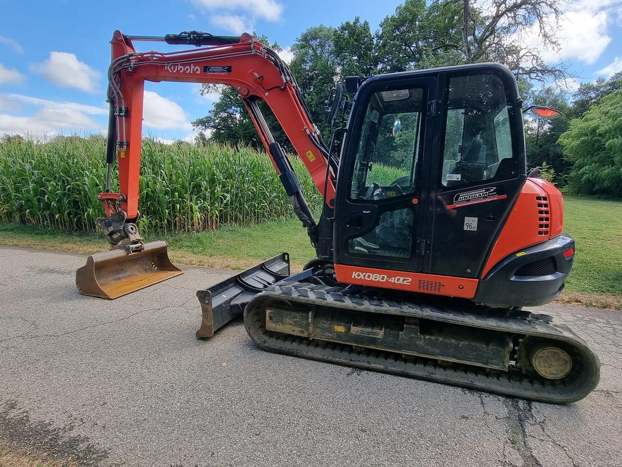 KUBOTA KX 080-4a2 - حفارة مُصَّغرة: صورة 2 KUBOTA KX 080-4a2 - حفارة مُصَّغرة: صورة 2