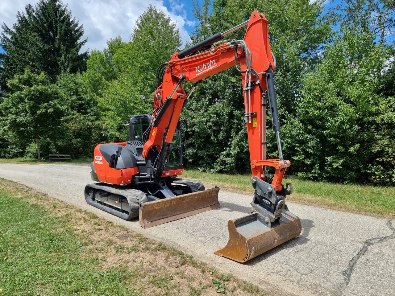 KUBOTA KX 080-4a2 - حفارة مُصَّغرة: صورة 4 KUBOTA KX 080-4a2 - حفارة مُصَّغرة: صورة 4
