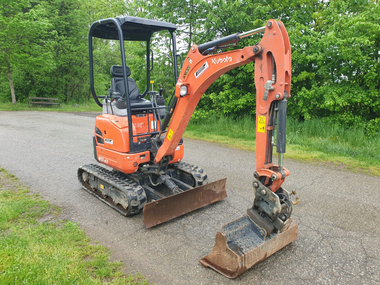 KUBOTA U 17-3a - حفارة مُصَّغرة: صورة 4 KUBOTA U 17-3a - حفارة مُصَّغرة: صورة 4